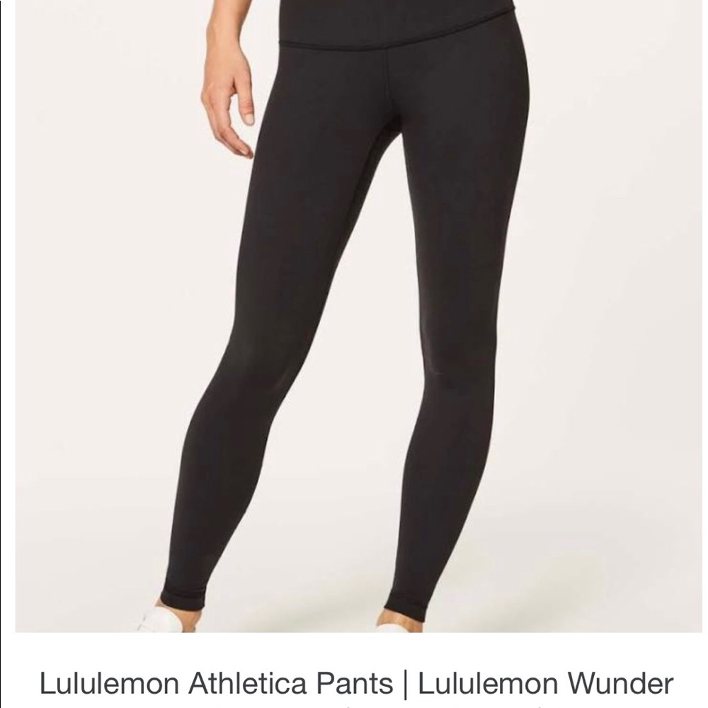 Lululemon Wunder Under Low-Rise Tights